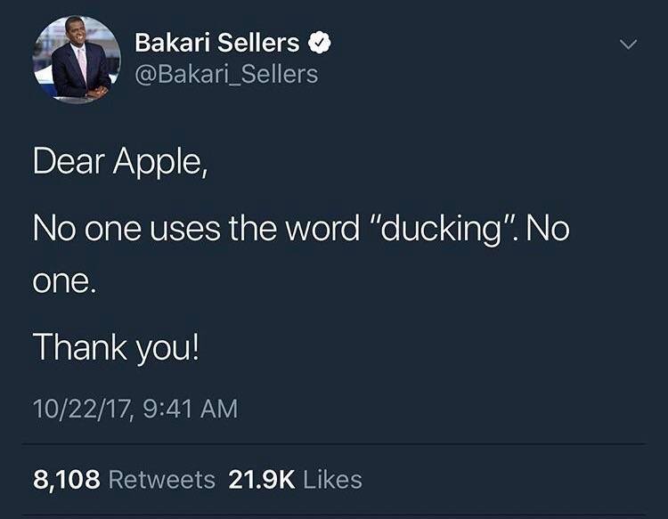 Dear Apple Dear Apple, English vibe